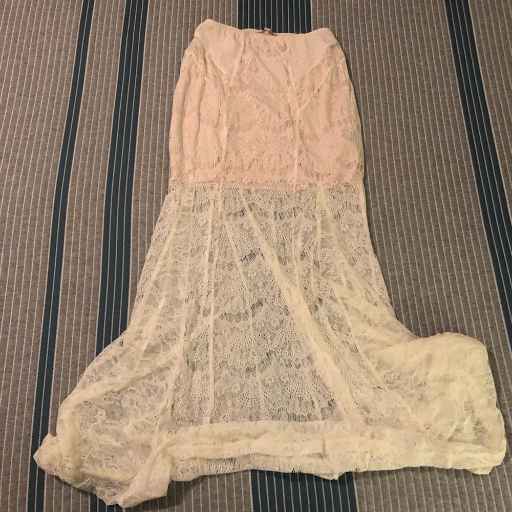 Guess Lace Maxi Skirt